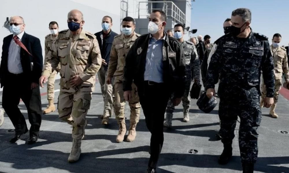 Παναγιωτόπουλος: Αποτρεπτικό μήνυμα η κοινή άσκηση Ελλάδας-Αιγύπτου